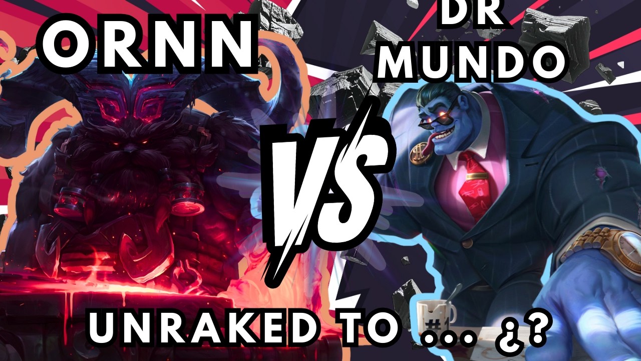 Ornn vs Mundo | OTP Ornn Placement 3 | Carrear con tanks en low elo es medio difícil jeje