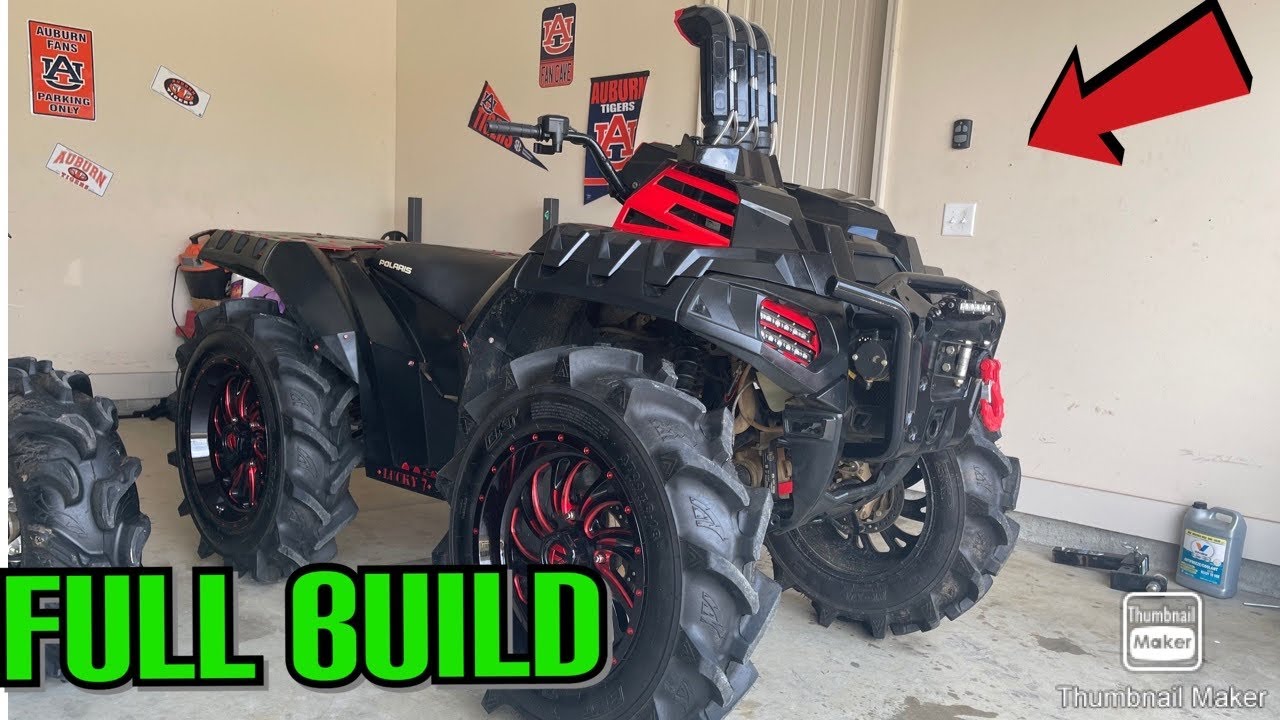 2019 Polaris sportsman 850 HighLifter Full build WalkAround