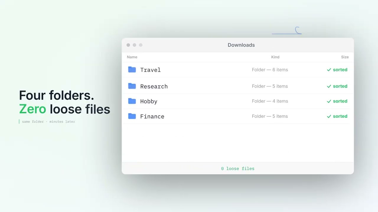 Meet OCDify - Private AI File Organization for Mac