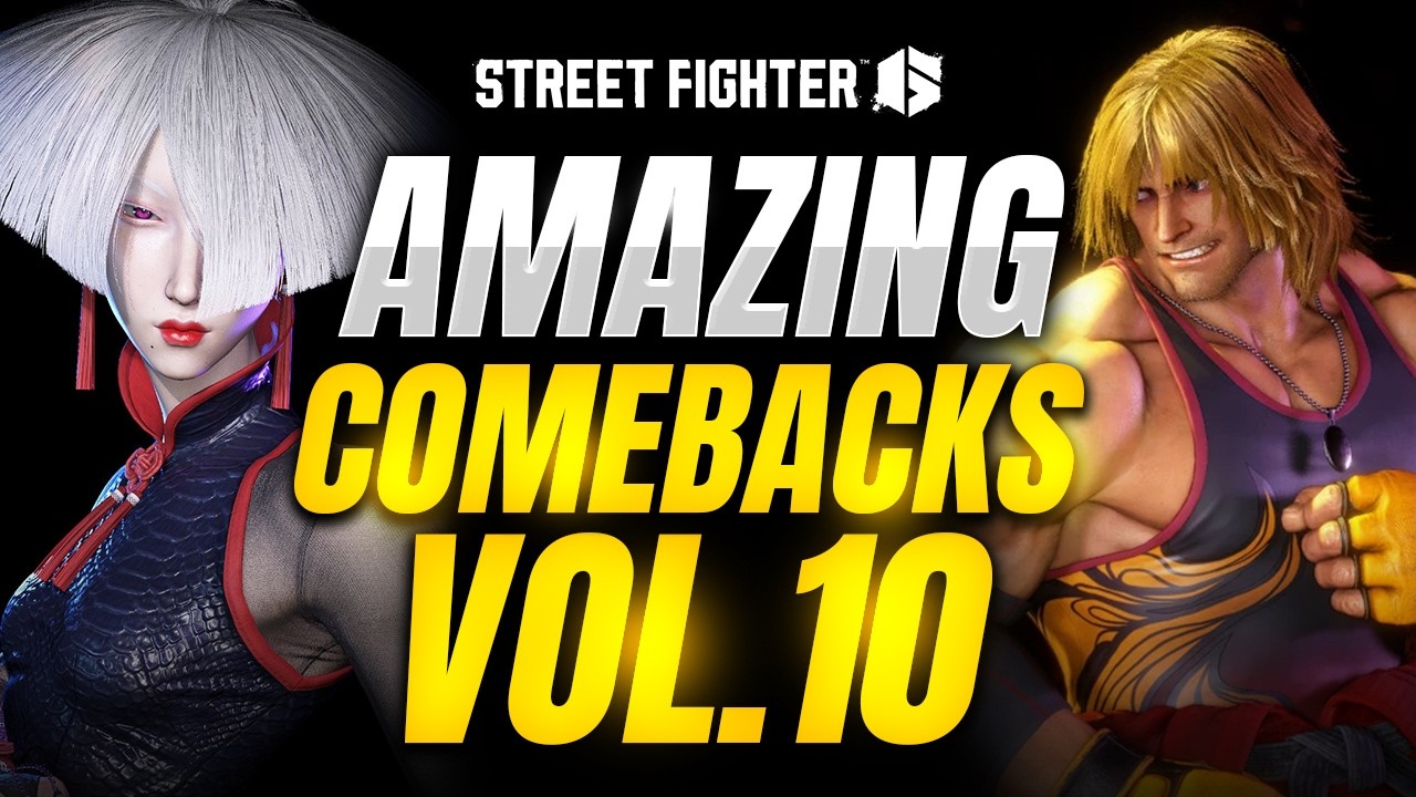 SF6 ▰ Amazing COMEBACKS • Vol 10 ▰ STREET FIGHTER 6 High Level Highlights