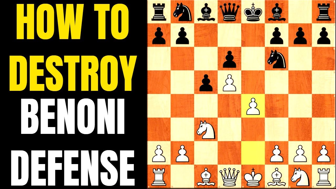 Opening For White - Beating The Modern Benoni Defense!