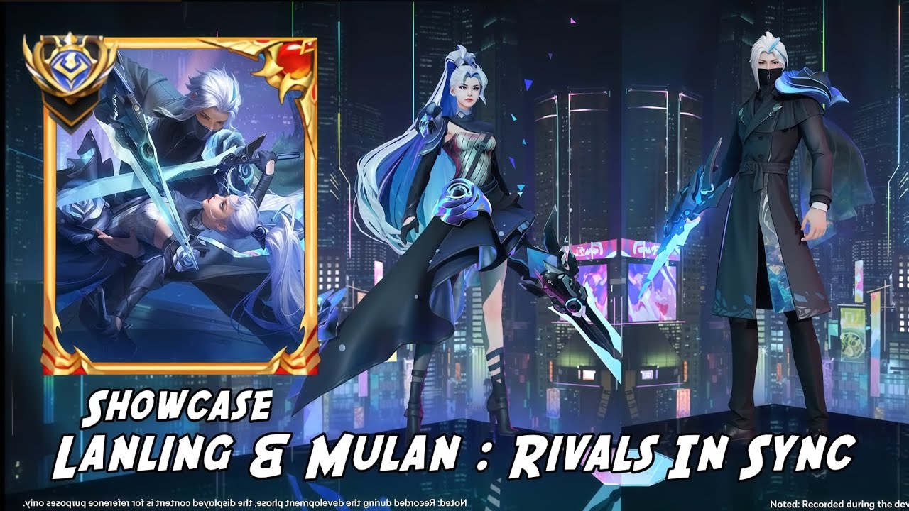 Lanling & Mulan : Rivals In Sync NEW SKIN SHOWCASE - Honor Of Kings