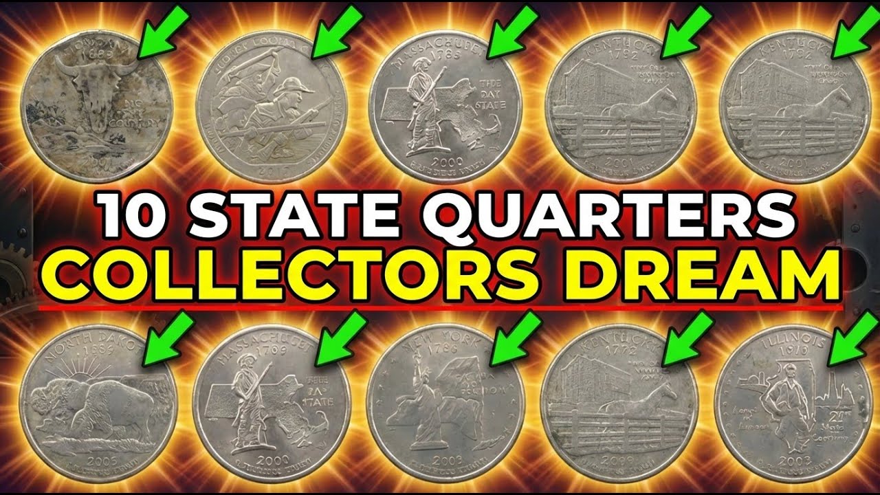You Might Own One of These 10 Valuable State Quarters Secretly Worth Hundreds of Thousands