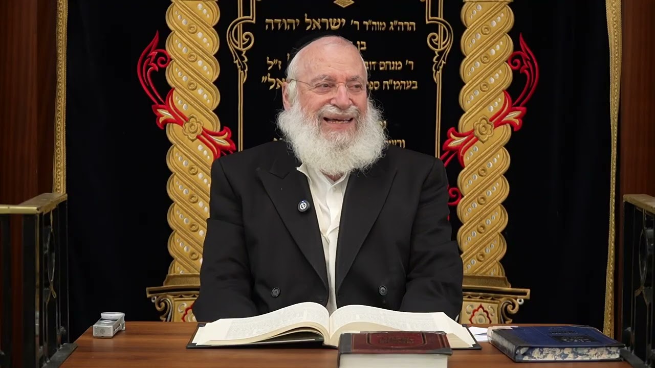 Uvdin D'chol | Weekly Shiur by Rav Asher Weiss Shlit