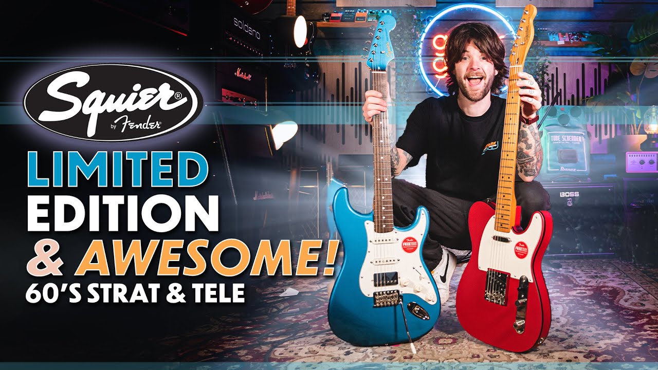 Strats и Teles Squier Limited Edition 60-х годов | Модифицированные фавориты