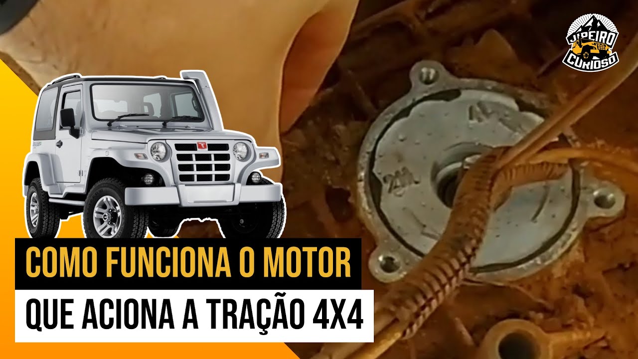 Você sabe como funciona o motor que aciona a tração #4x4?