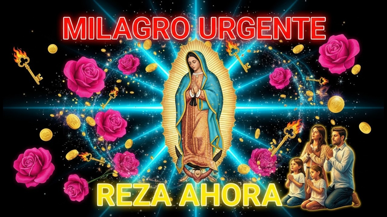 MILAGRO URGENTE: Oración a Nuestra Señora de Guadalupe para Bendecir tu Hogar y tu Familia