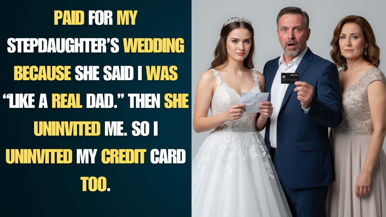 Paid for my stepdaughter’s wedding because she said I was “like a real dad.” - BEST REDDIT STORIES