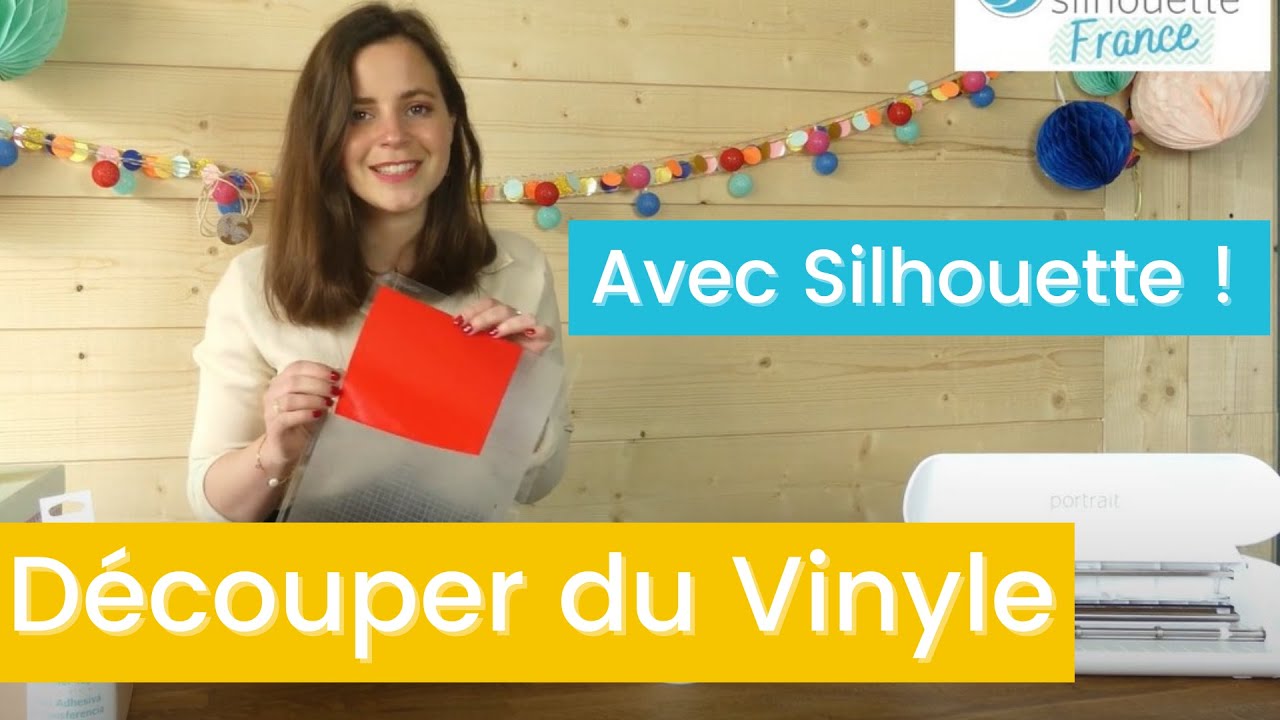 Tuto français Silhouette : Découpe de vinyle avec une Silhouette Portrait / Silhouette Cameo ?
