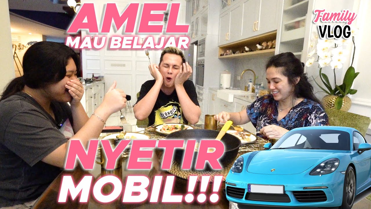 USSY GATEL PENGEN MASAK MENU DIET AMEL & ANDHIKA