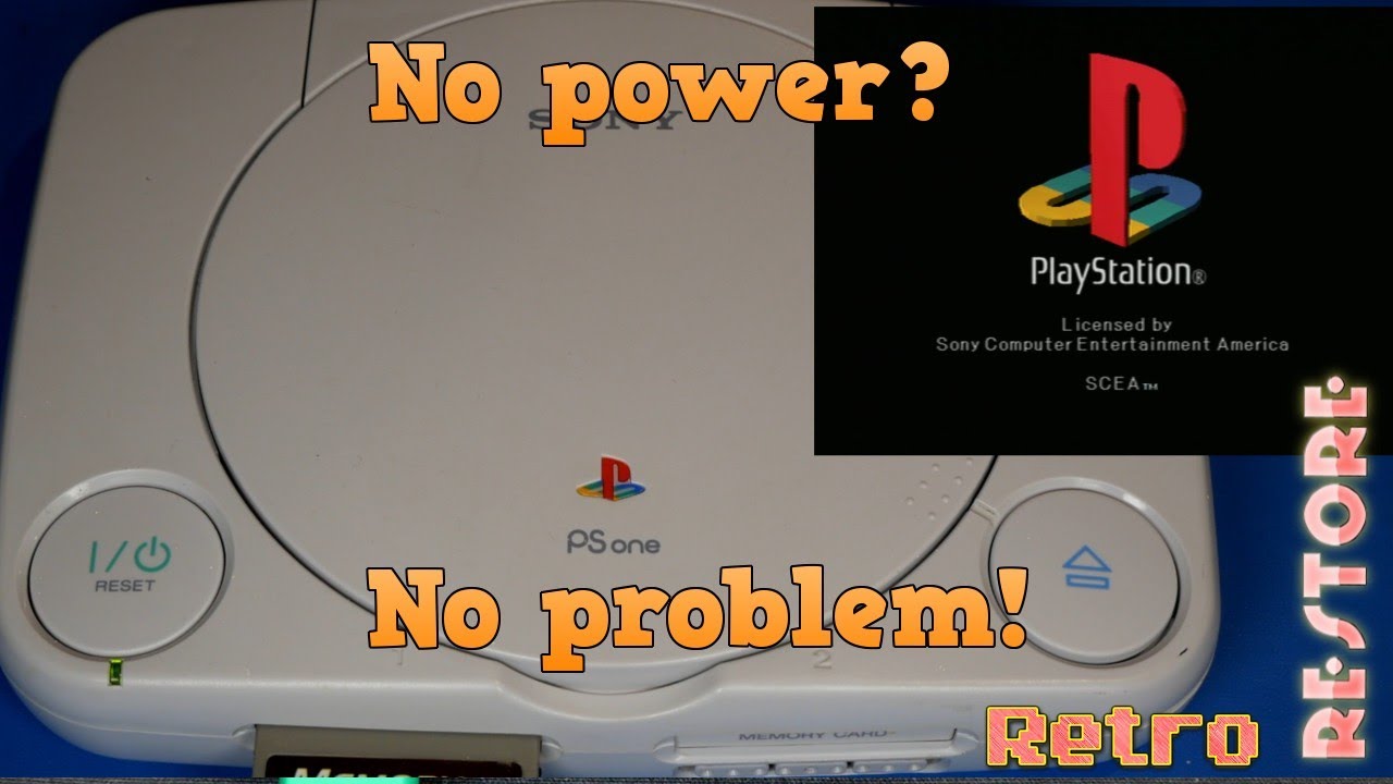 Sony PSone не включается!