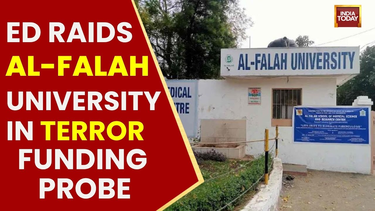 Delhi Blast News: ED Raids Al-Falah University Over Terror Funding And Money Laundering Case