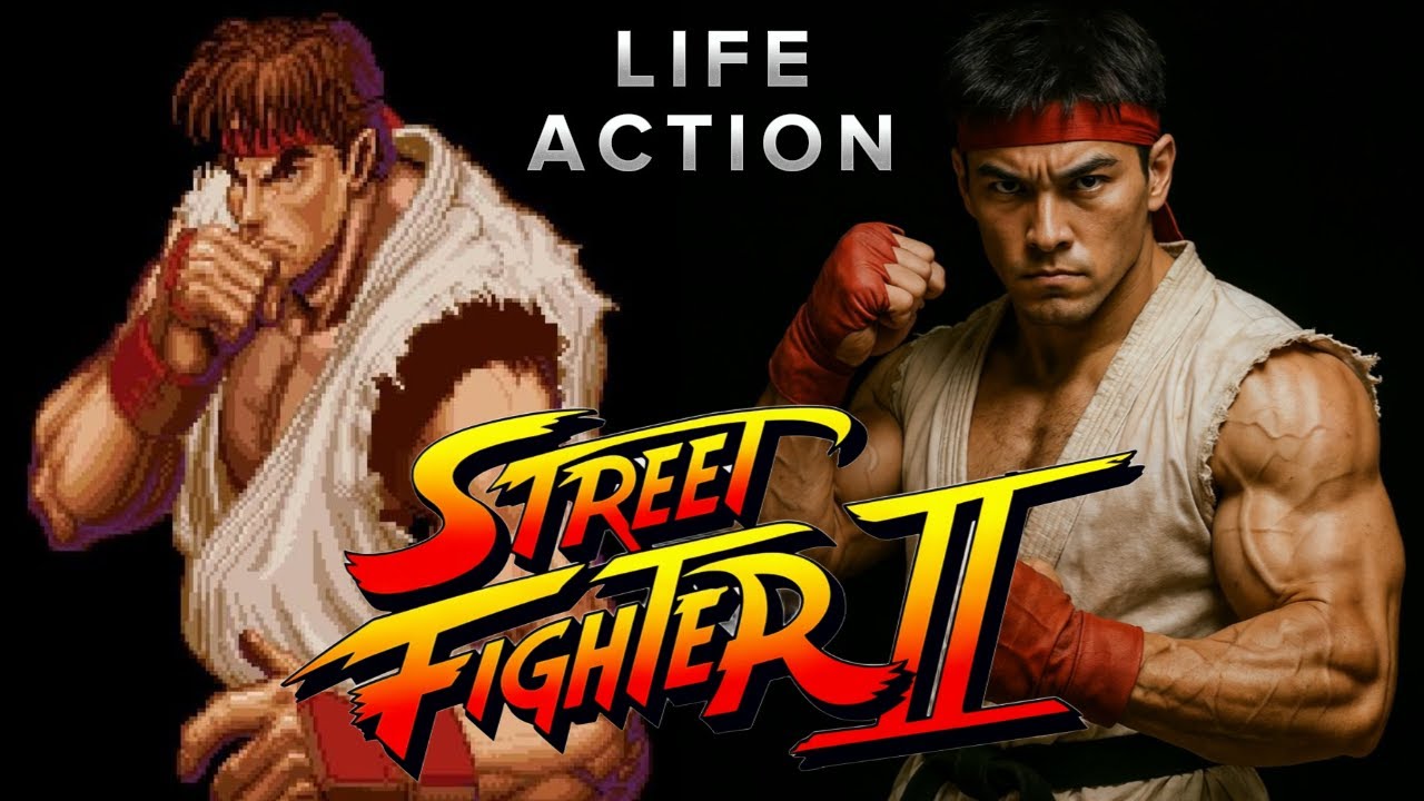 Street Fighter II – All 16 Characters Reimagined in Real Life