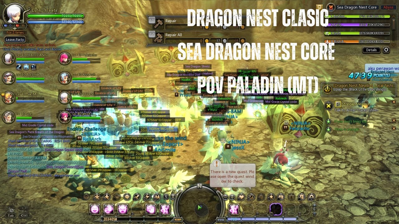 SEA DRAGON NEST CORE 