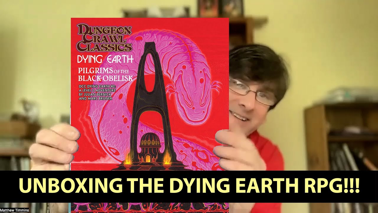 Matt Unboxes Dungeon Crawl Classics Dying Earth RPG Box Set