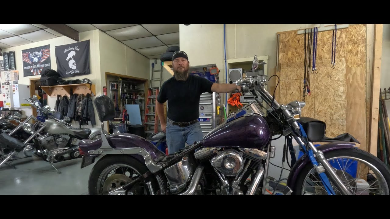 Тестирование системы зарядки на Harley Davidson.