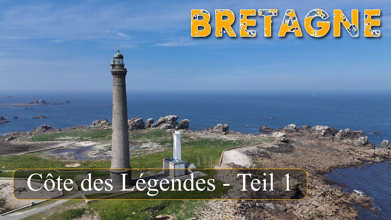 Bretagne - die Côte des Légendes - Teil 1 - Phare de Ile Vierge & Ile Wrac'h (4K)
