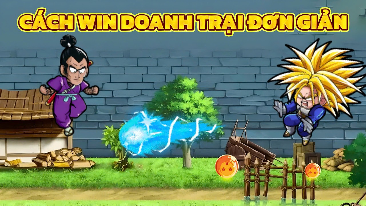 Ngọc Rồng Awaken - Mẹo đi win doanh trại độc nhãn chưa tới 10p