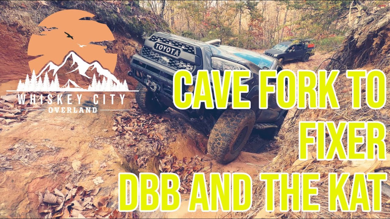 Cave fork, Fixer and Camping at Callies EP 4 on the DBBB and the KAT.