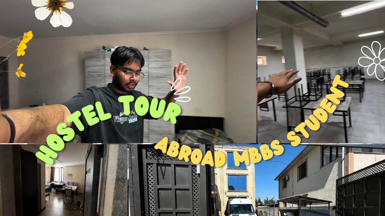 HOSTEL TOUR OF ISM || BISHKEK KRYGYSTAN ||ANSHINMEDICO || MBBS ABROAD STUDENT