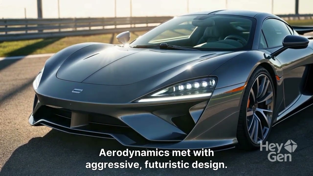 The Future of Speed  Futuristic Sports Car Ad