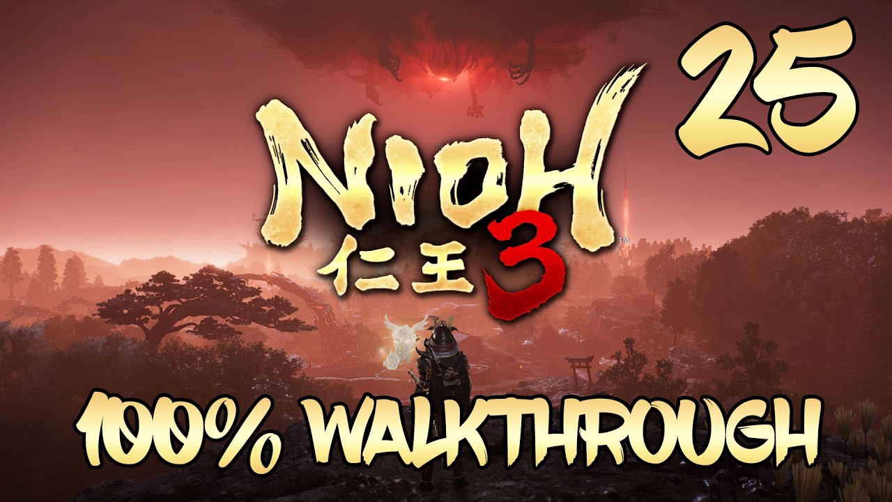 Nioh 3 - 100% Walkthrough Part 25: Funaokayama