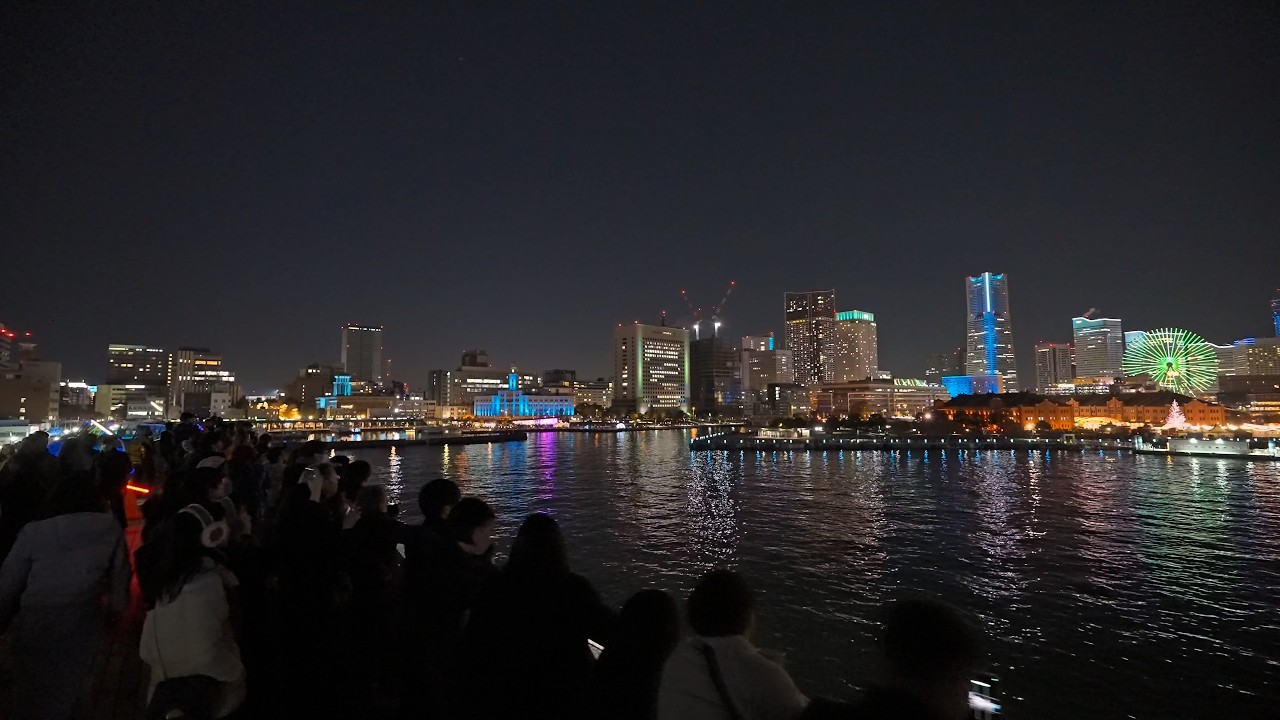 Yokohama Minato-mirai Christmas Lights, Japan