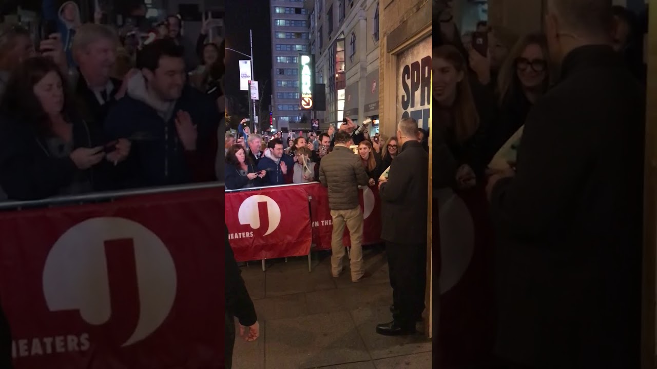 Bruce Springsteen on Broadway | 11/4/17 | Bruce Arrives at Walter Kerr Theater