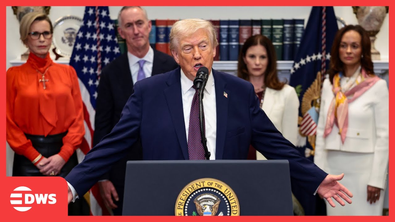 Trump Announces Historic U.S. Drug Price Reductions And Manufacturing Investments | DWS News | AC1F