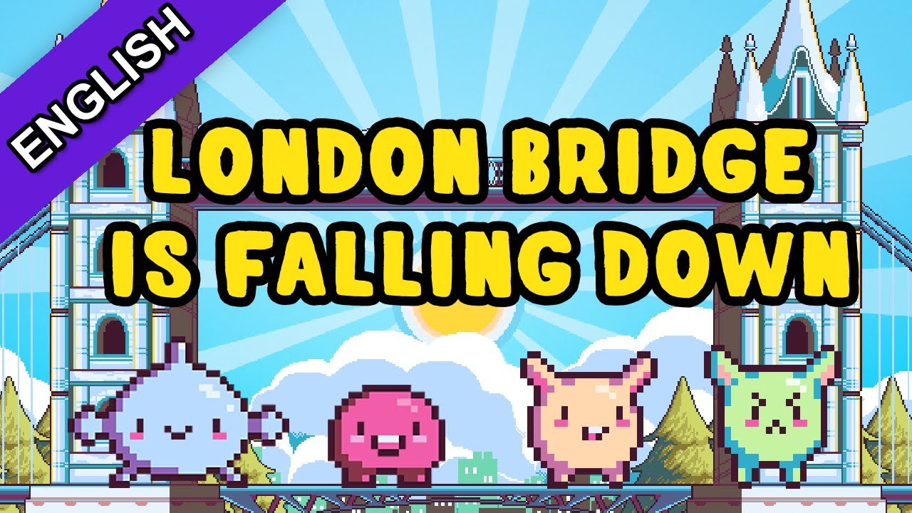 8 Bit Kids Songs 2017 | London Bridge Is Falling Down | Bibitsku Songs For Kids 2017