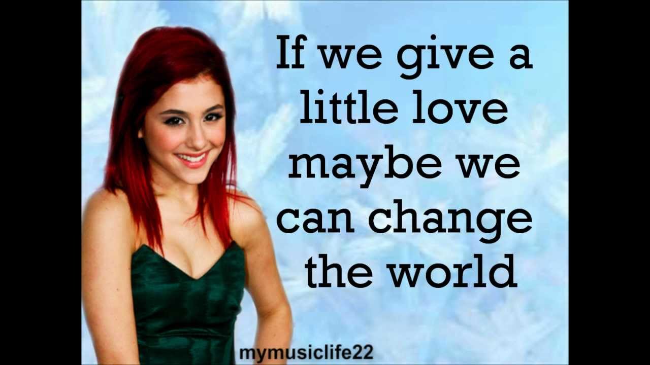 Ariana Grande - Put Your Hearts Up - Lyrics On Screen