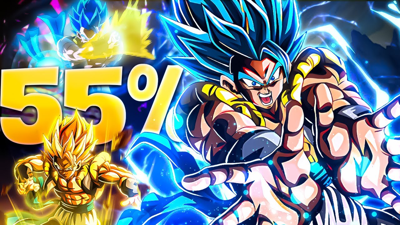 ONE COPY IS ALL YOU NEED!! LR PHY Super Gogeta Blue 55% First Look | Dragon Ball Z Dokkan Battle
