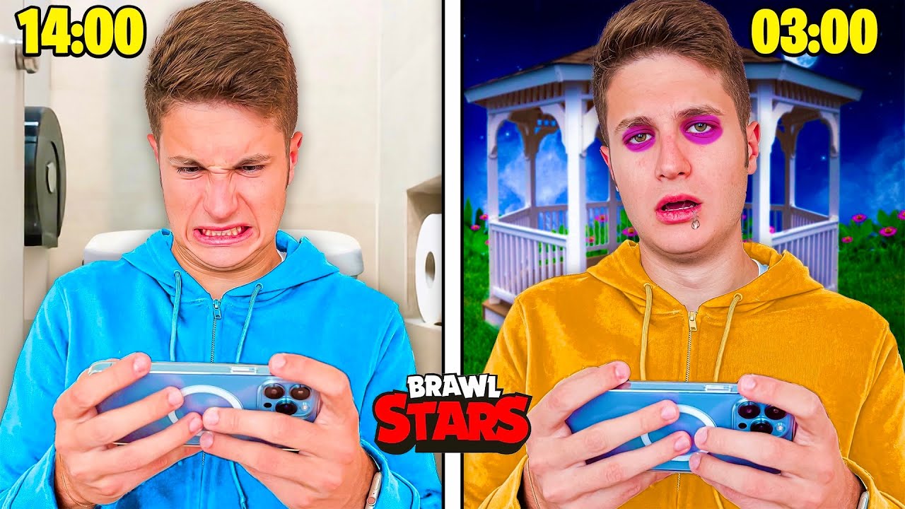 SPECIAL! I PLAY BRAWL STARS FOR A FULL DAY!! 24 ​​HOURS TOGETHER!
