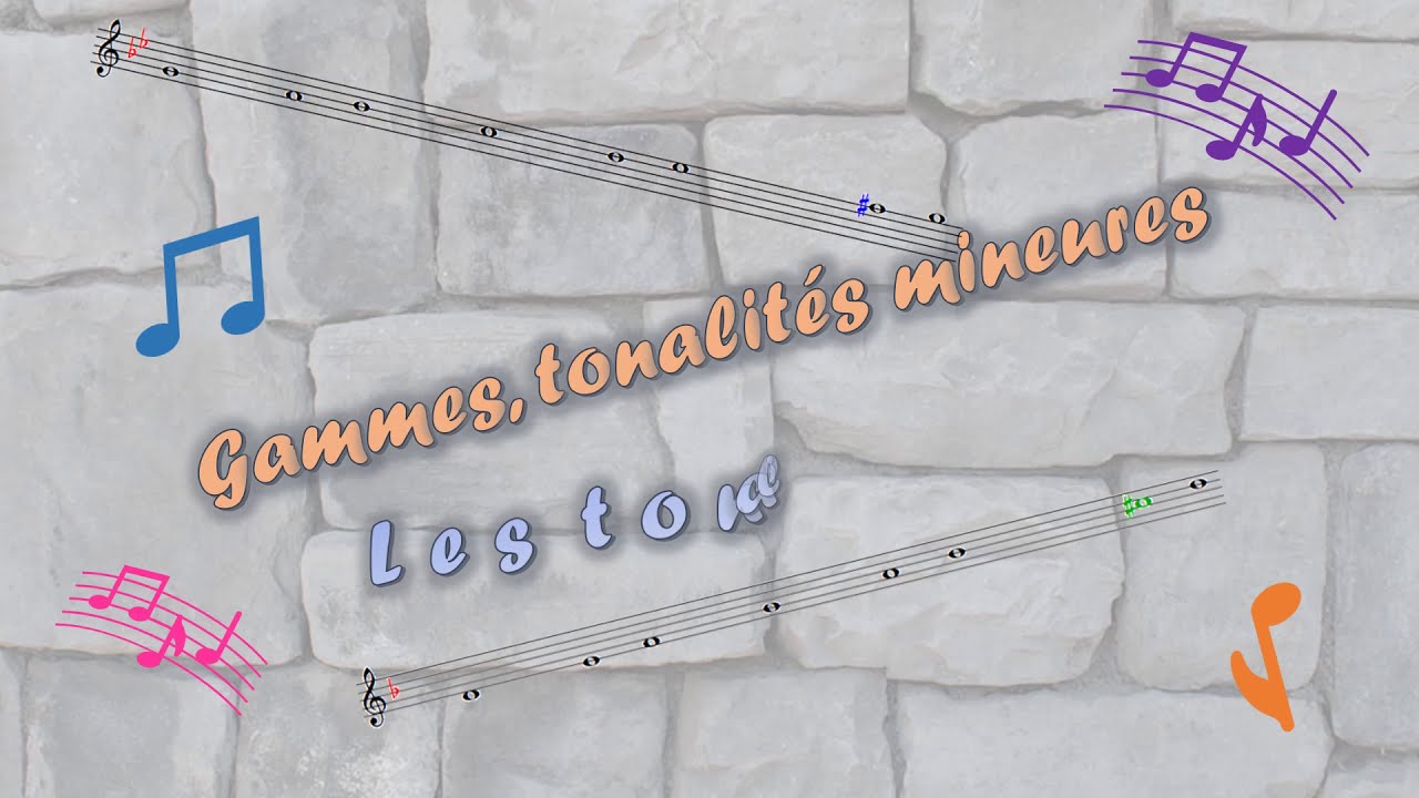 Gammes et tonalités mineures
