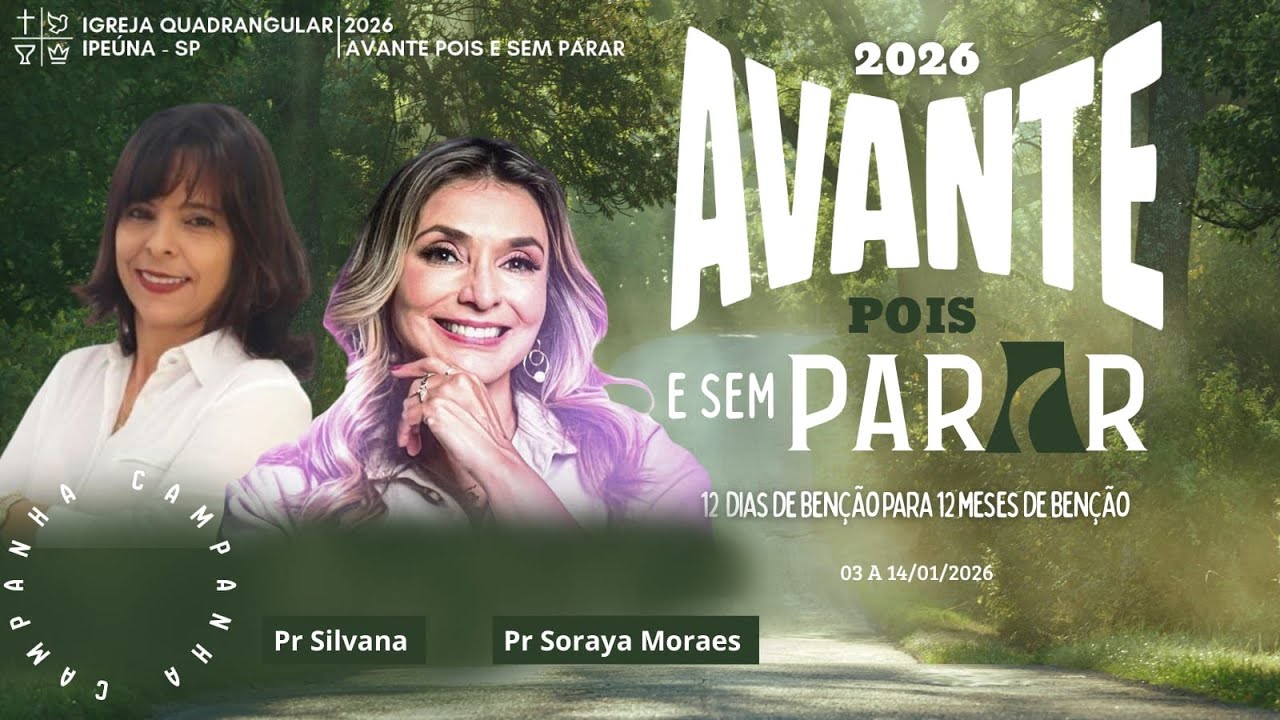 5º Dia da campanha - 12 dias de benção para 12 meses de benção - 07/01/2026