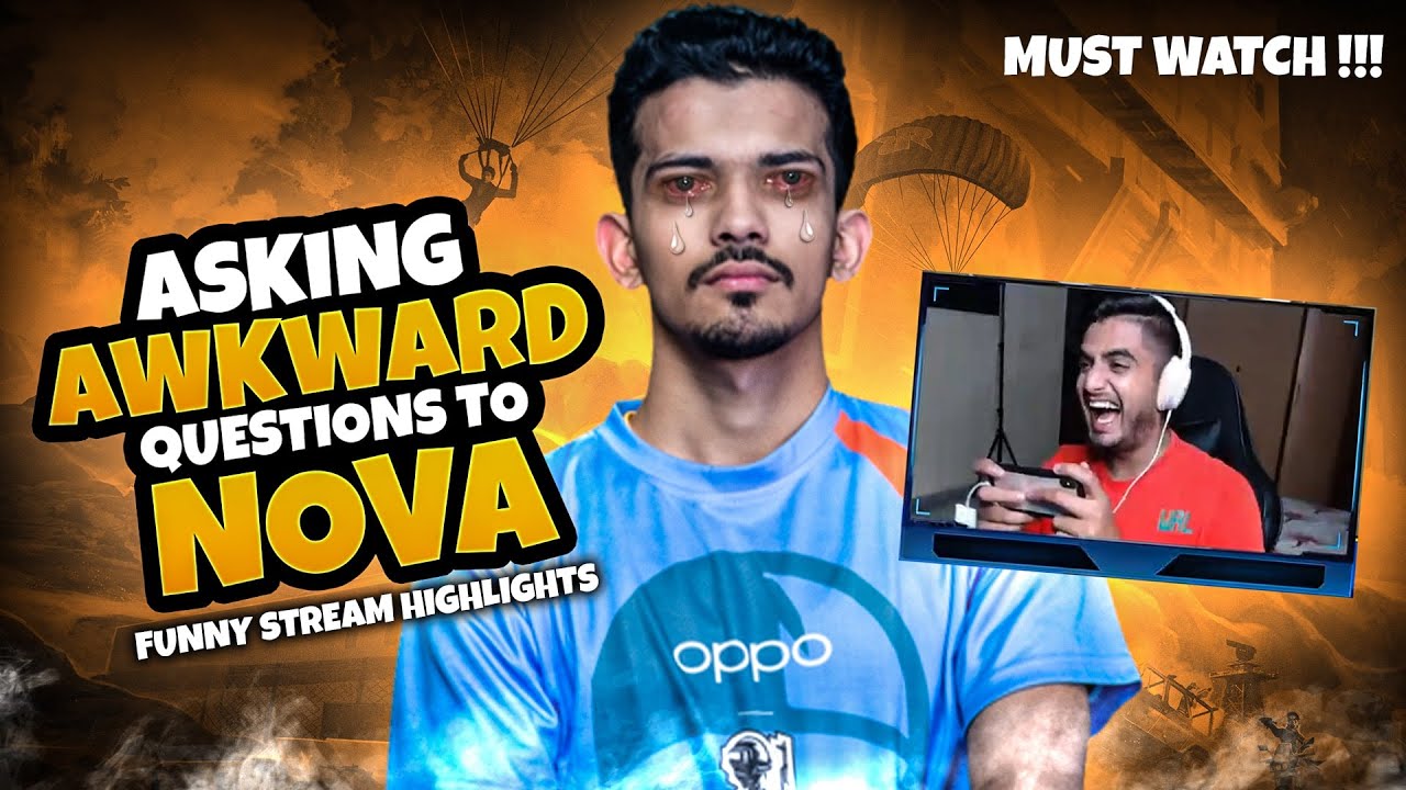 Asking Awkward Questions to @Novaking | Funniest Reactions Ever | Must Watch 🤣🤣🤣