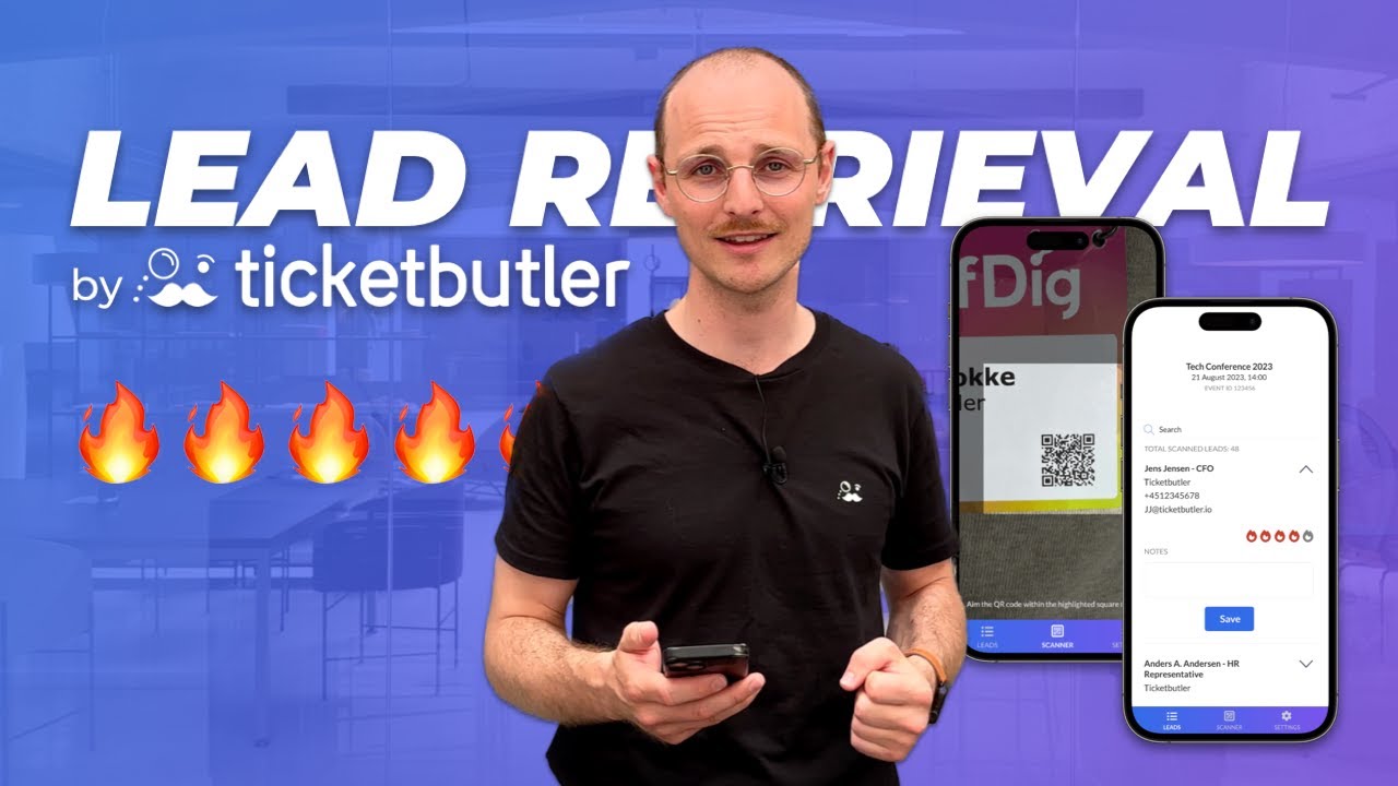 Lead Retrieval by Ticketbutler | English Demo