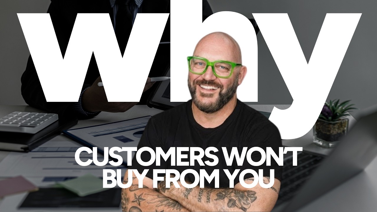 Why customers seem to stop short of buying from you