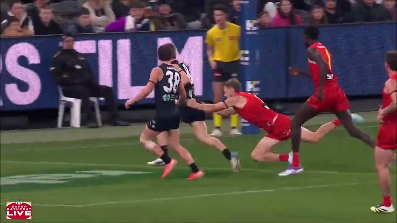 Lachie Fogarty - AFL 2025 Round 22 Highlights - Carlton @ Gold Coast Suns