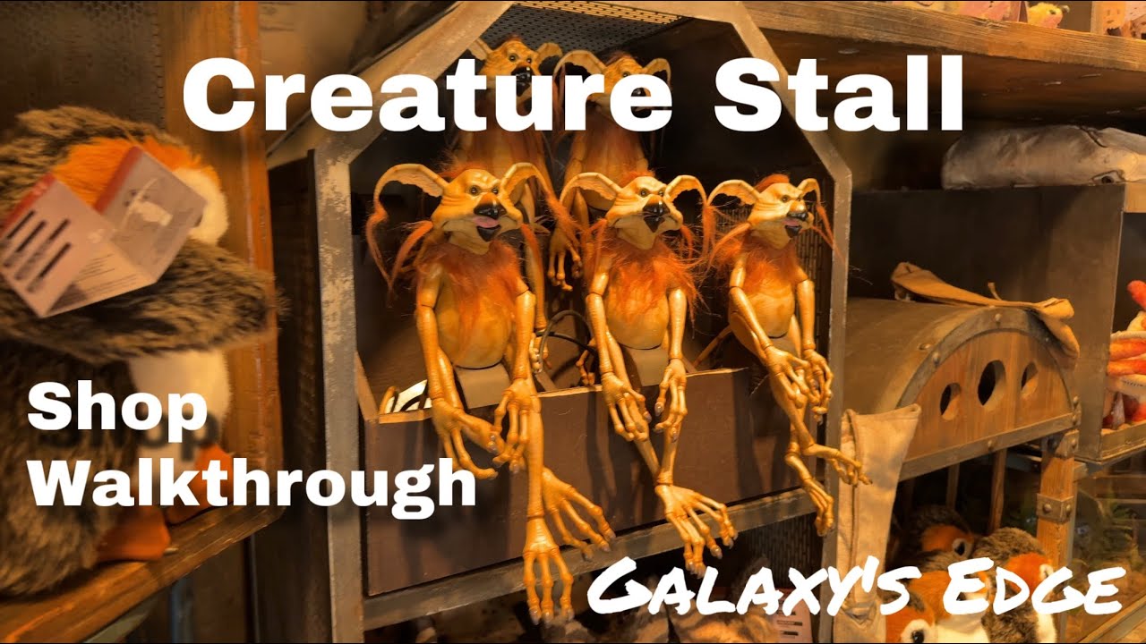 Star Wars: Galaxy’s Edge - Creature Stall Shop Walkthrough 09/14/25 l Disneyland