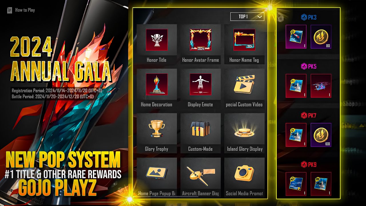 Popularity Annual Gala 2024 | Popularity Battle Journey Pk1 to Pk10 I How to Win Popularity Battle