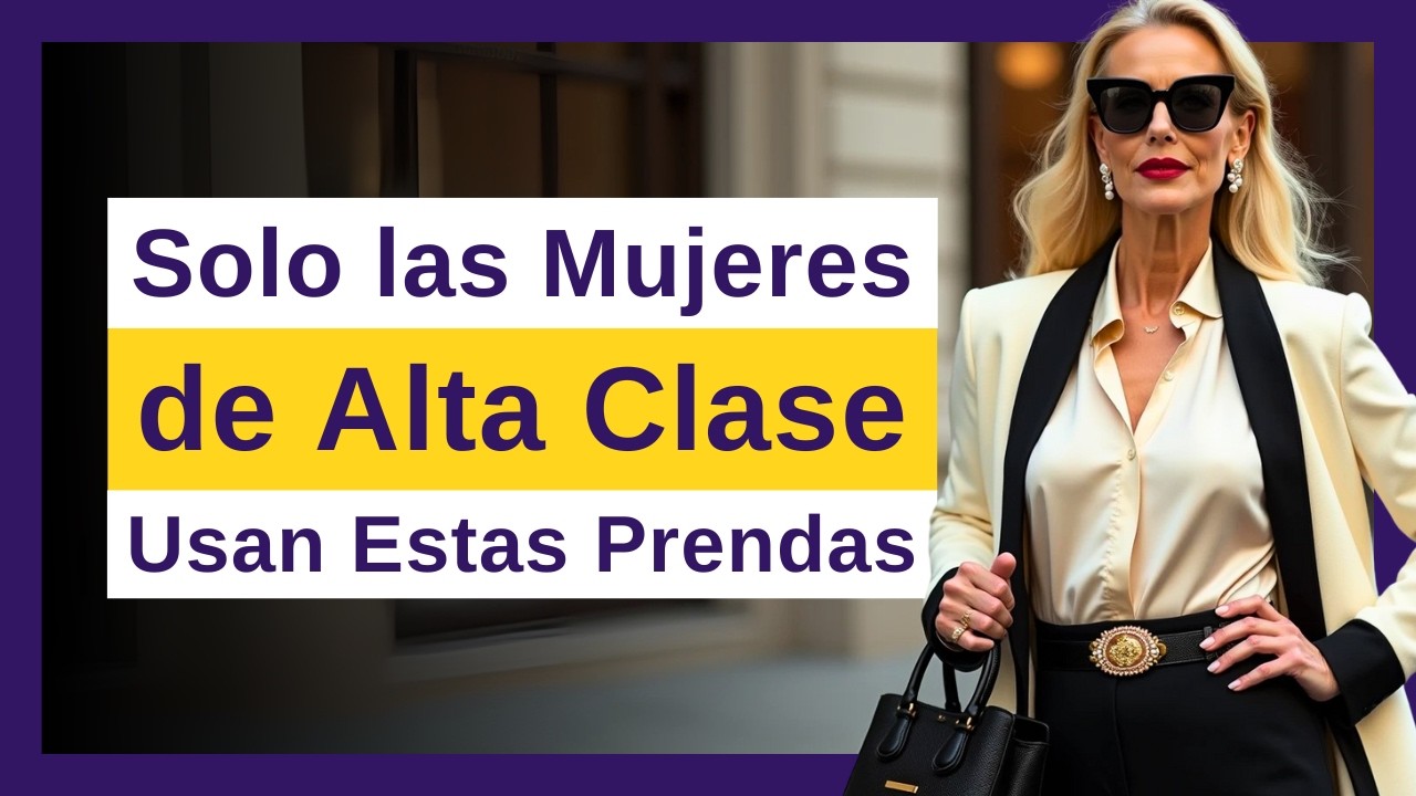 7 Prendas Elegantes que Hacen que las Mujeres Luzcan como de Alto Estatus Después De Los 50