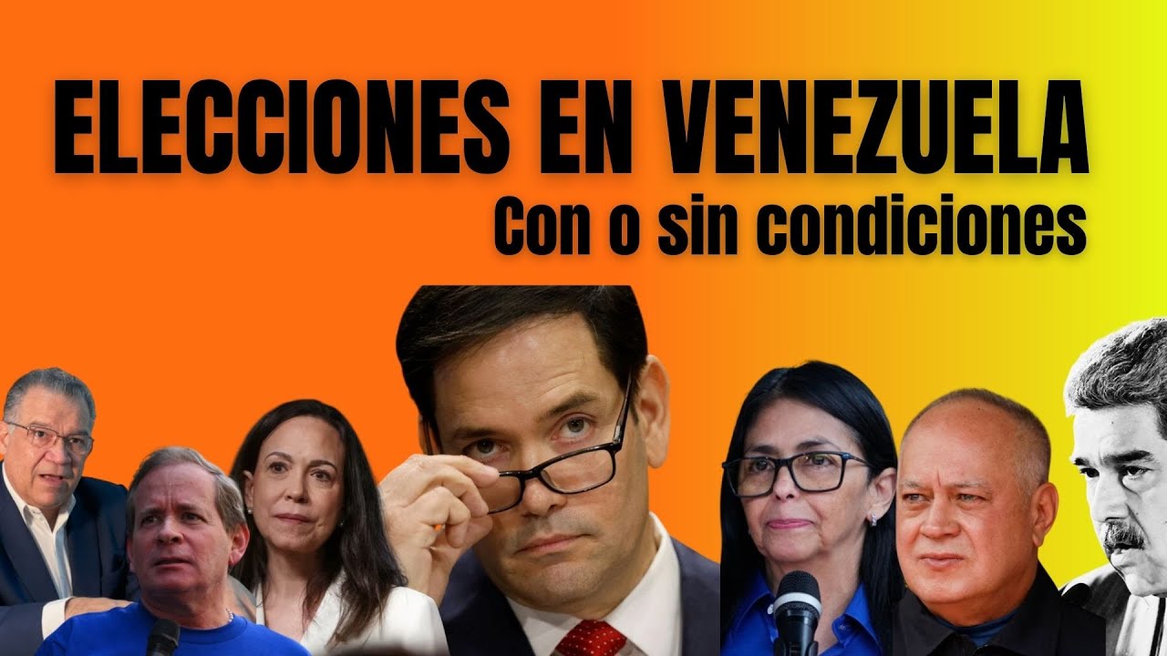 ¿Cambio político en Venezuela? Rubio fija condiciones clave