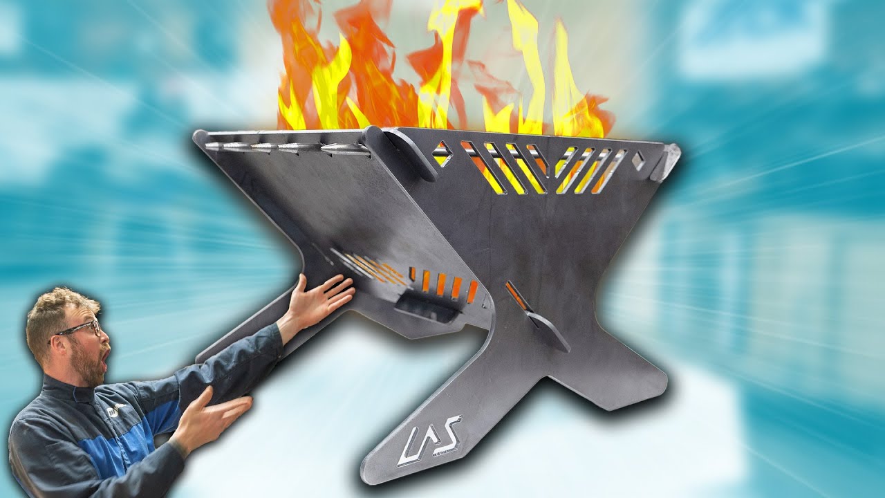 We Made the ULTIMATE Portable Fire Pit