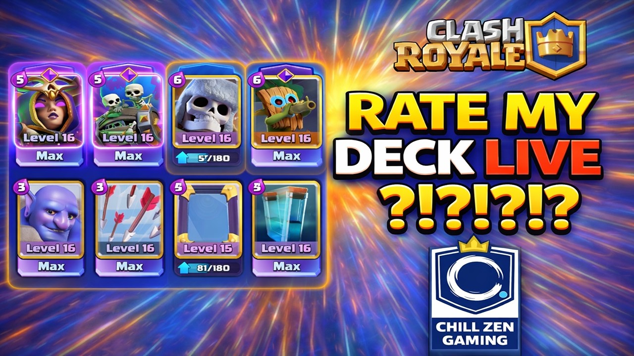 👀 Rate My Deck LIVE! Is This Meta or Trash? 👀