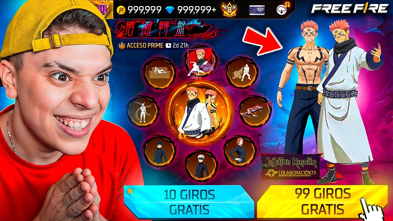 ¡CONSIGO A SUKUNA POR 10.000 DIAMANTES PERO ES LA MEJOR SKIN DE LA COLABORACION! 💎 FREE FIRE