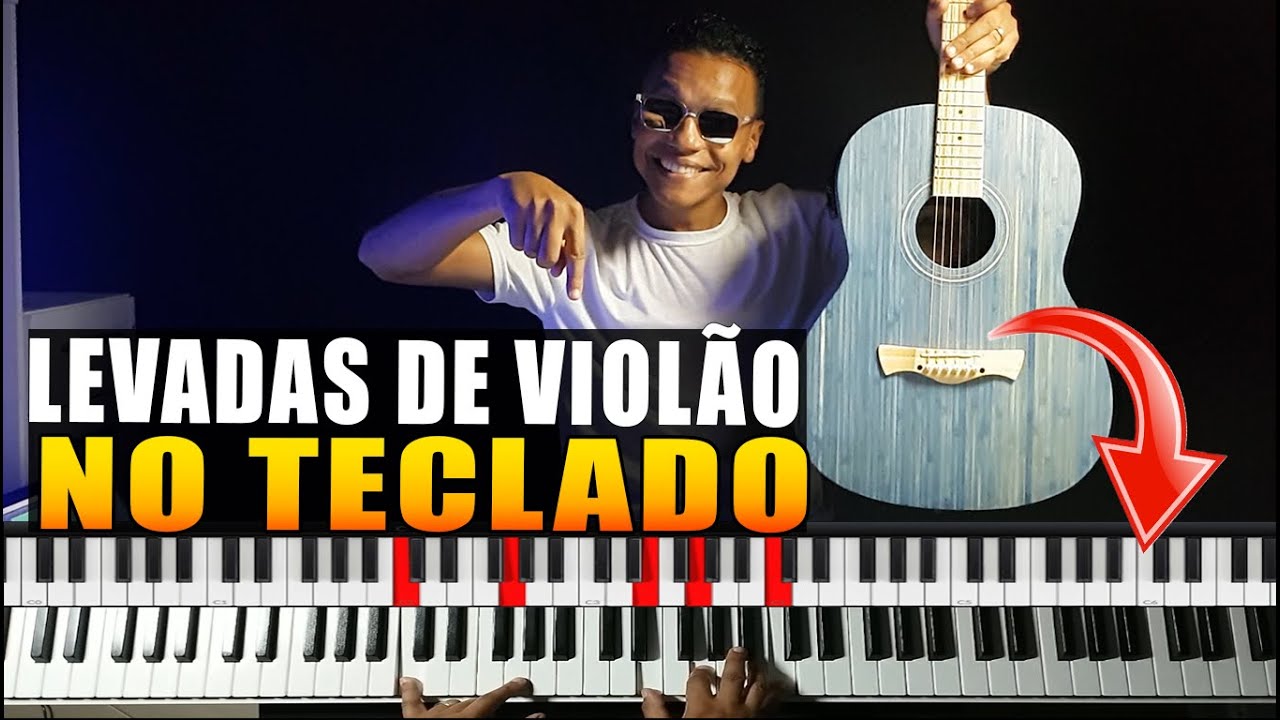 Como fazer Ritimos de viol&atilde;o no teclado
