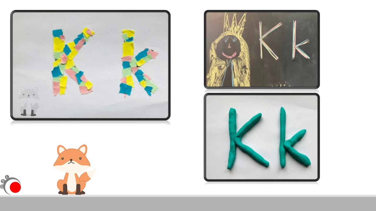 Der Buchstabe K, k