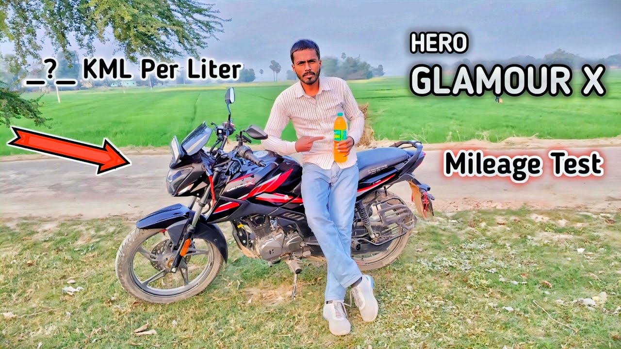 Hero Glamour X BIKE Mileage Test | How many kilometers in 1 litre ?