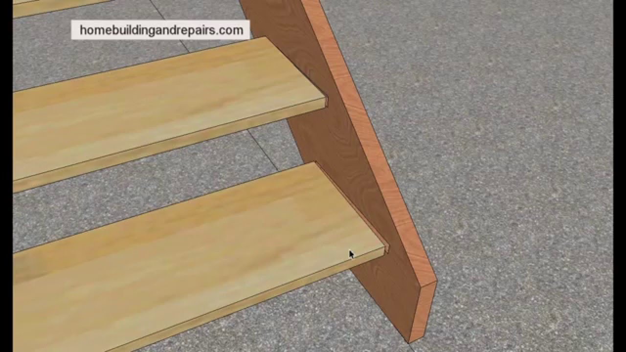 Why Do Some Old Basement Stairs Fall Apart &ndash; Dado Stringer Problems